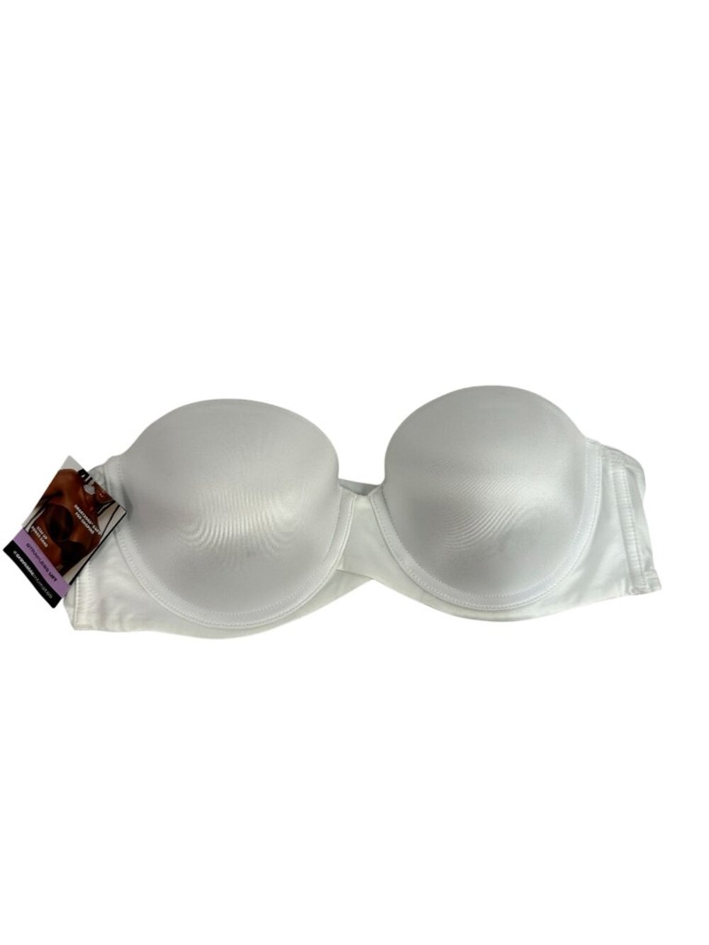 Maidenform Strapless Lift Bra 38B  Multiway Smartzone Cups Stay-Put Power Band